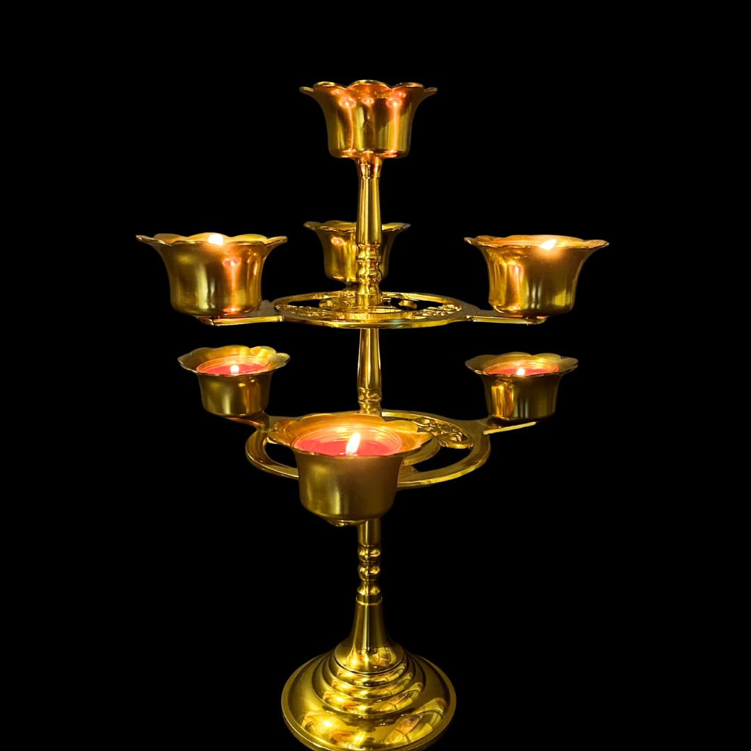Aizen Myo 7 Stars Lamp 愛染明王七星灯