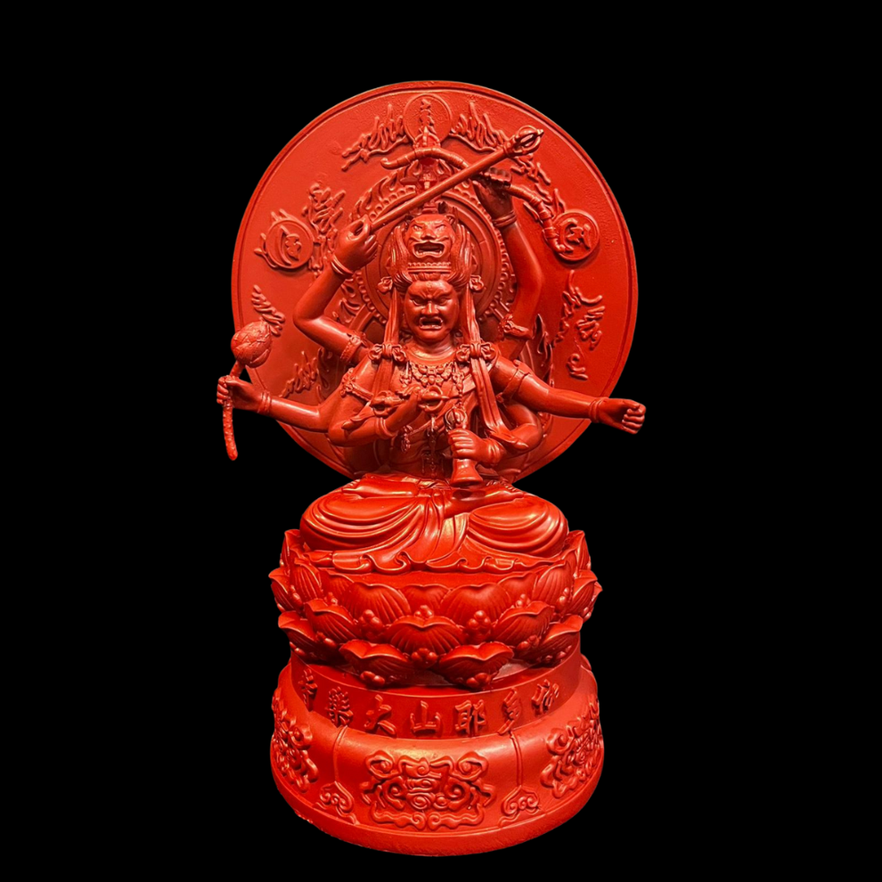 Aizen Myo Statue 愛染明王金身 – Chakradip Culture