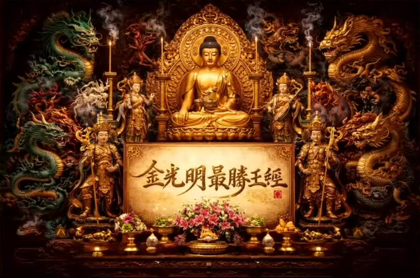 Sutra of the Sublime Golden Light 金光明最胜王经